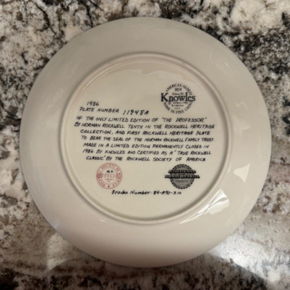 "THE PROFESSOR" BY NORMAN ROCKWELL - Picture 2 of 2